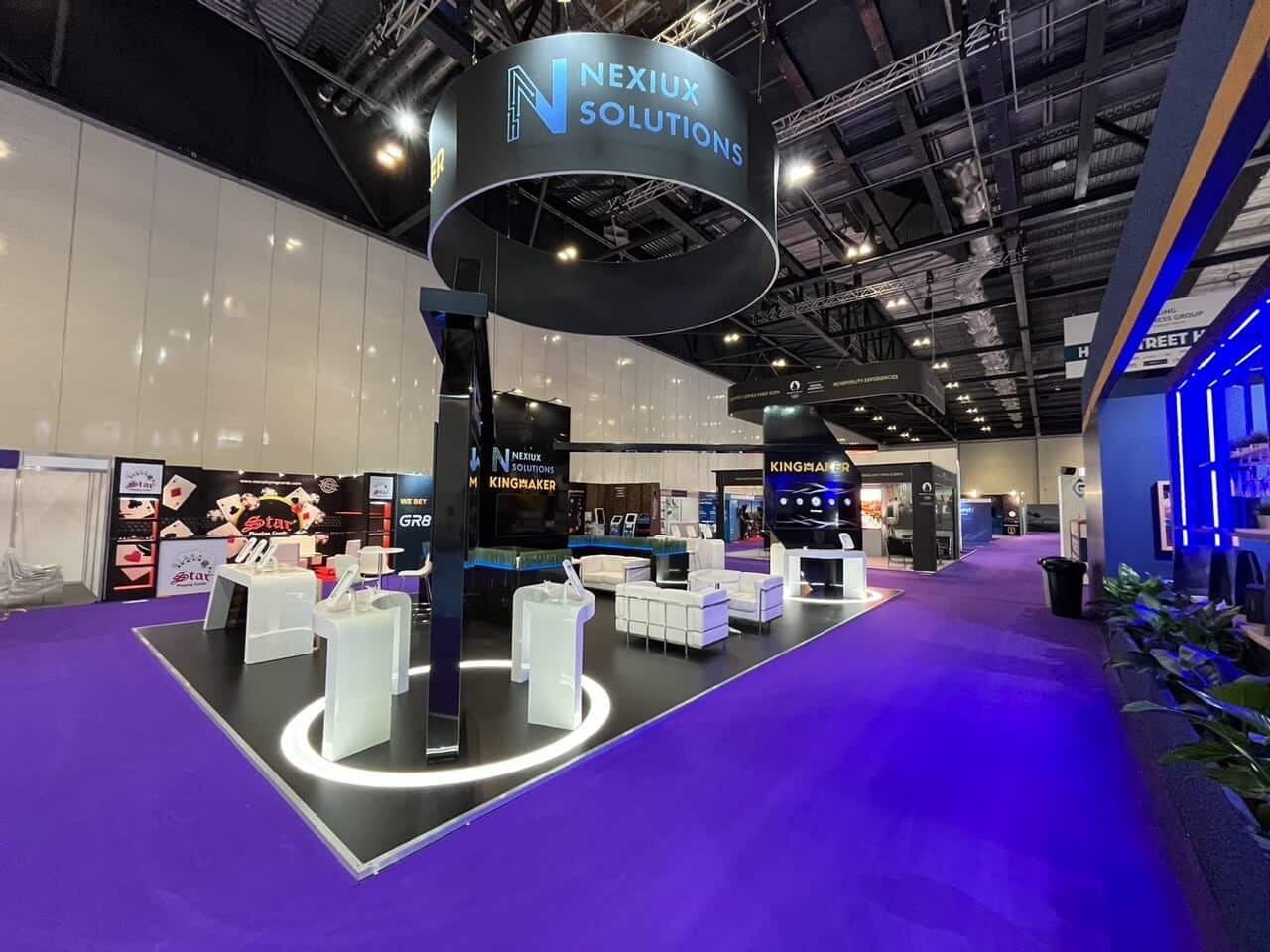 Nexiux @ ICE London Exhibition Stand Design at ExCeL