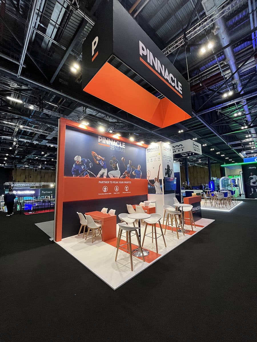 Pinnacle @ iGB London Exhibition Stand Design at ExCeL