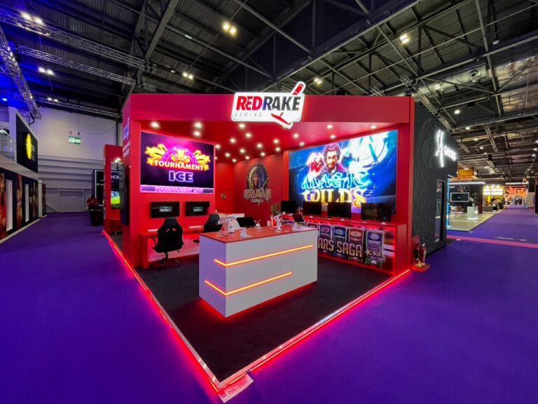 RedRake @ ICE Gaming Exhibition Stand Design at ExCeL London
