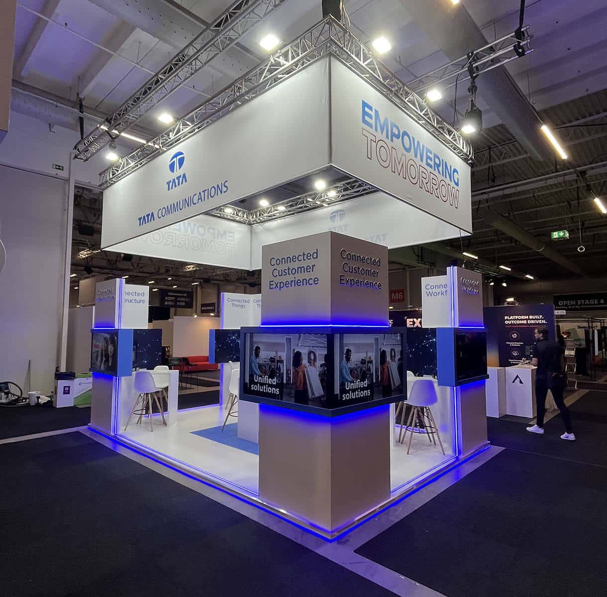 TATA @ Stockholm Tech Show Exhibition Stand Design