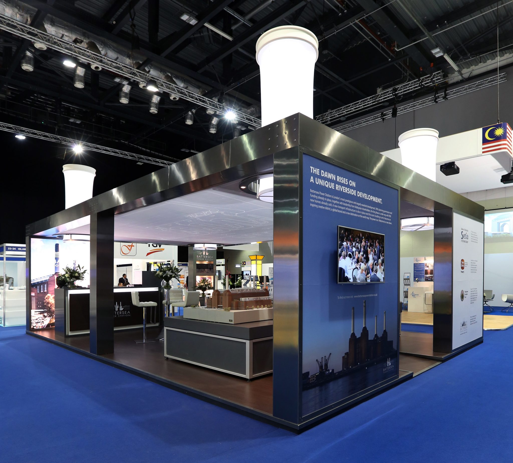 ExCeL London Exhibition Stand Design for Battersea