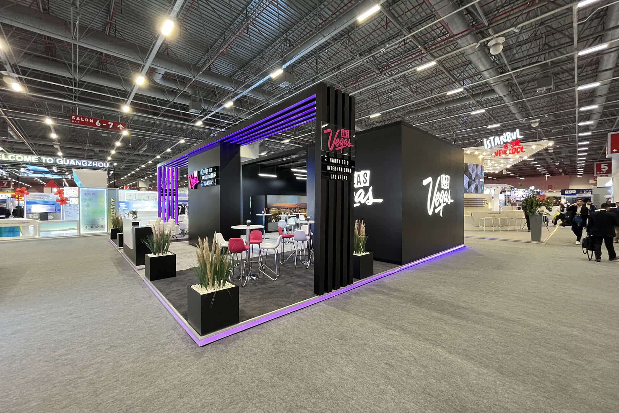 Las Vegas @ World Routes Exhibition Stand Design in Istanbul