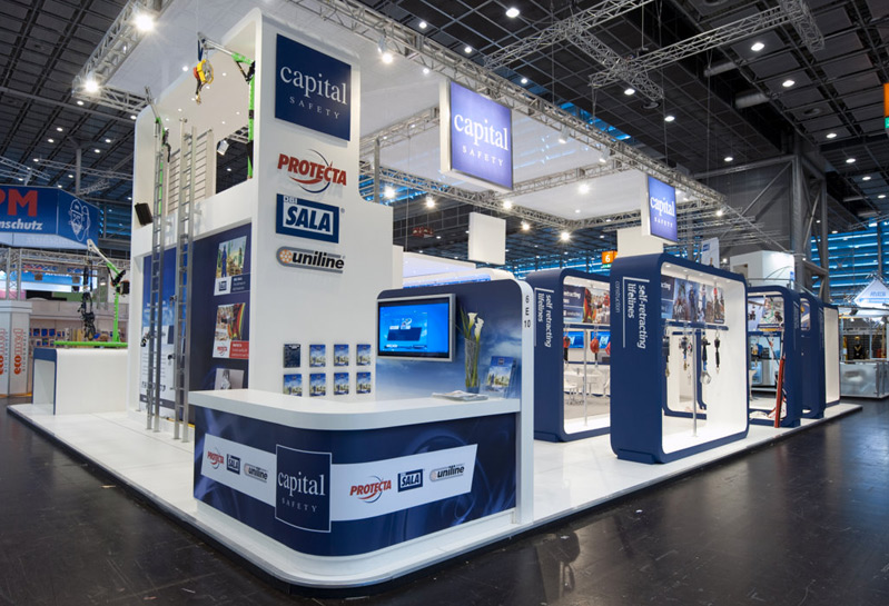 Exhibition Stand Design Messe Düsseldorf for Capital Safety Group